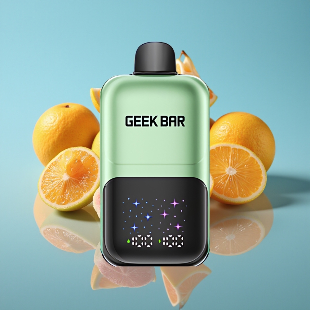GEEK BAR 2GO 50000パフ 20mL デュアルタンク 5%ニコチン サワーキャンディ＆サワーフルーツ