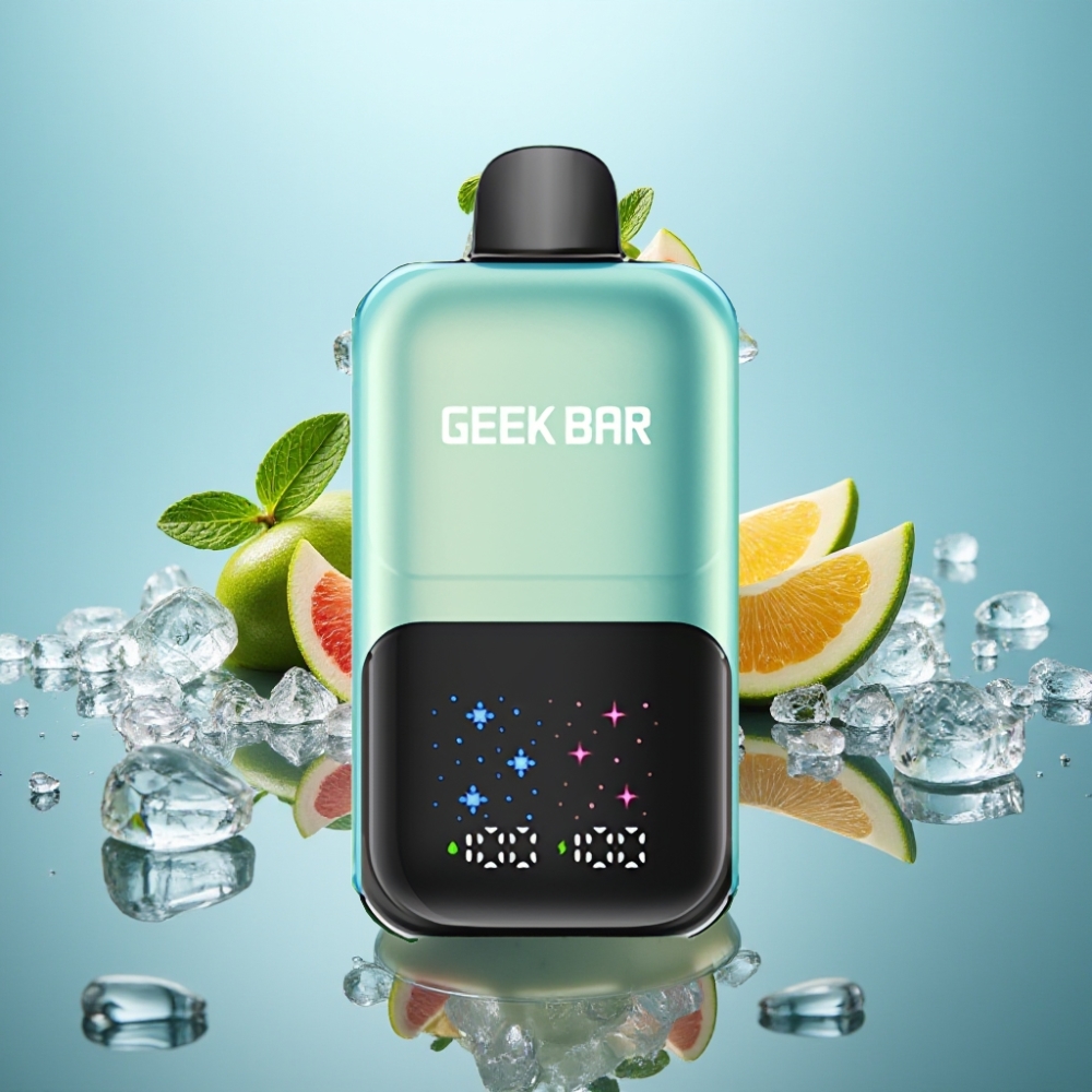 GEEK BAR 2GO 50000パフ 20mL デュアルタンク クールミントアイス