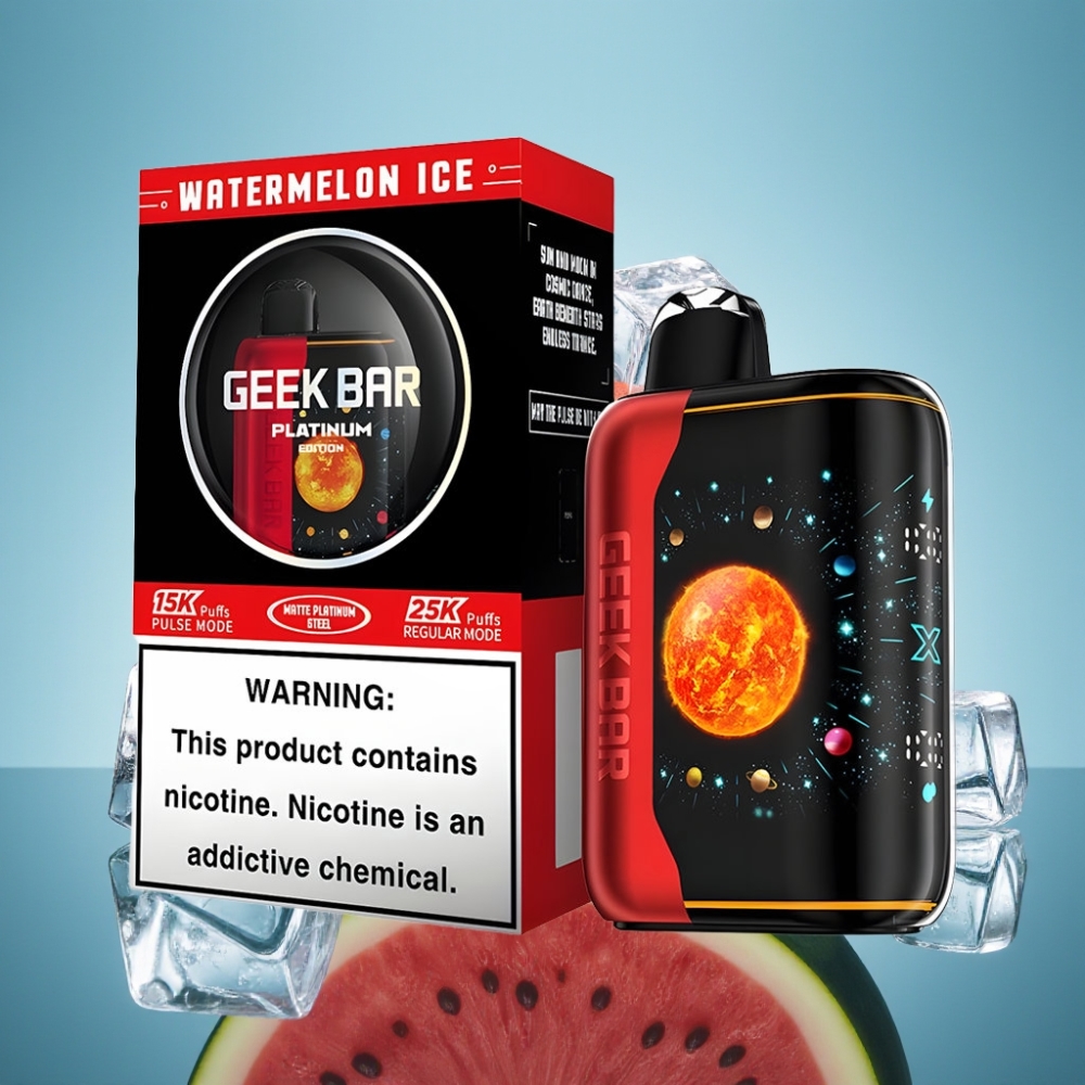 GEEK BAR Platinum Edition 25000パフ ウォーターメロンアイス 20mL 2%