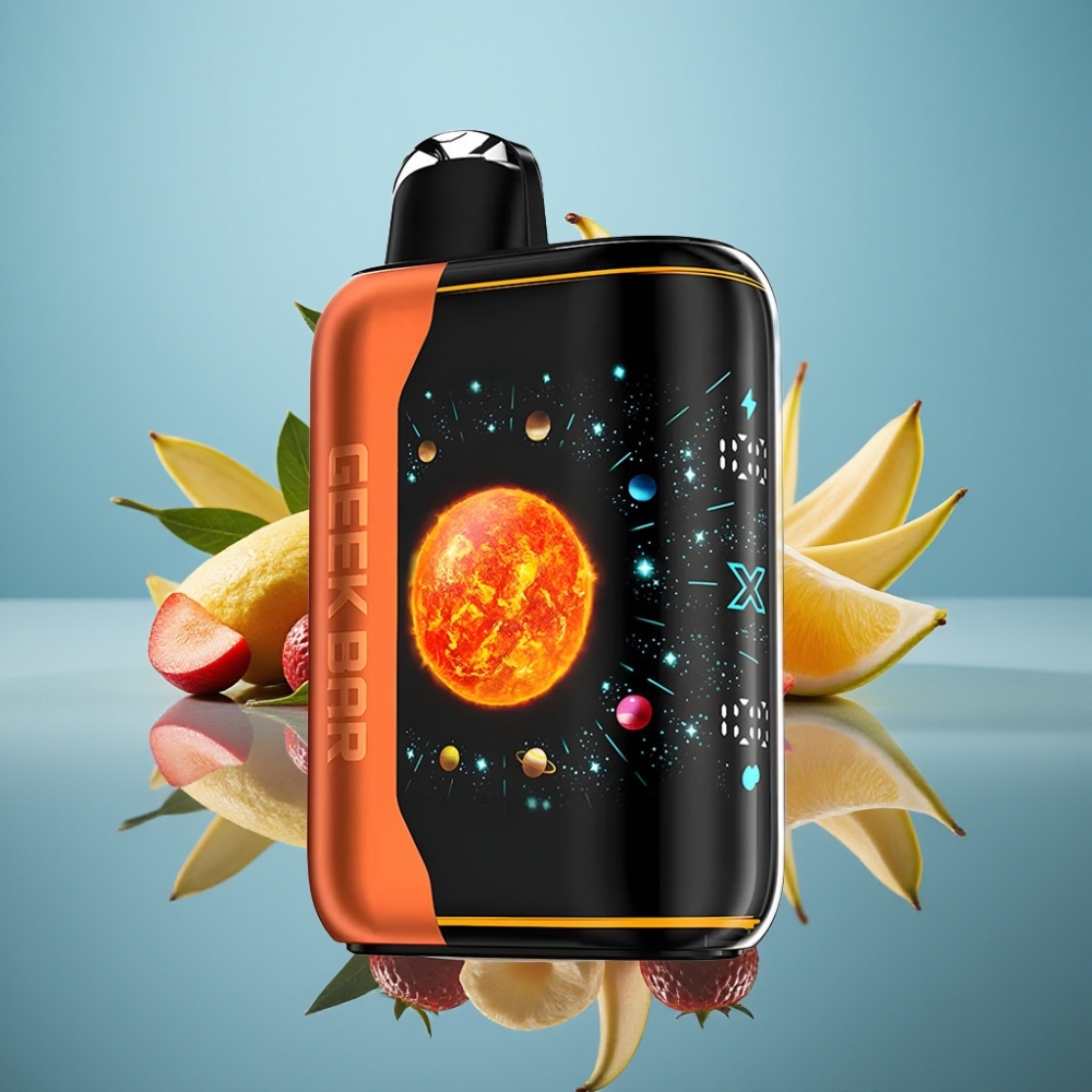 GEEK BAR Platinum Edition 25000パフ USB-Type C充電 2%ニコチン パンチ味