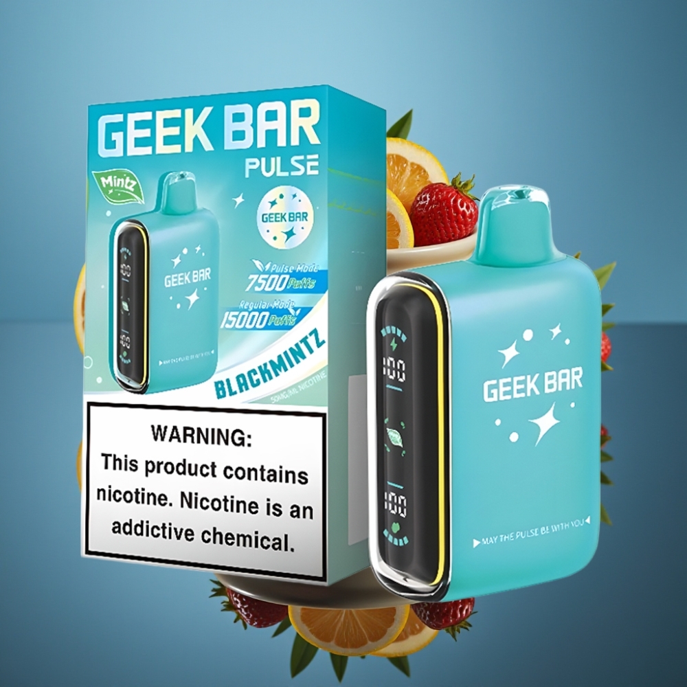 GEEK BAR Pulse 15000パフ ミント風味 16ML 5%ニコチン 650mAh