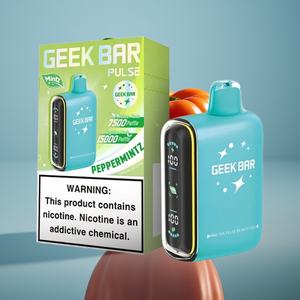 GEEK BAR Pulse 15000パフ ミント風味 16ML 5%ニコチン 650mAh