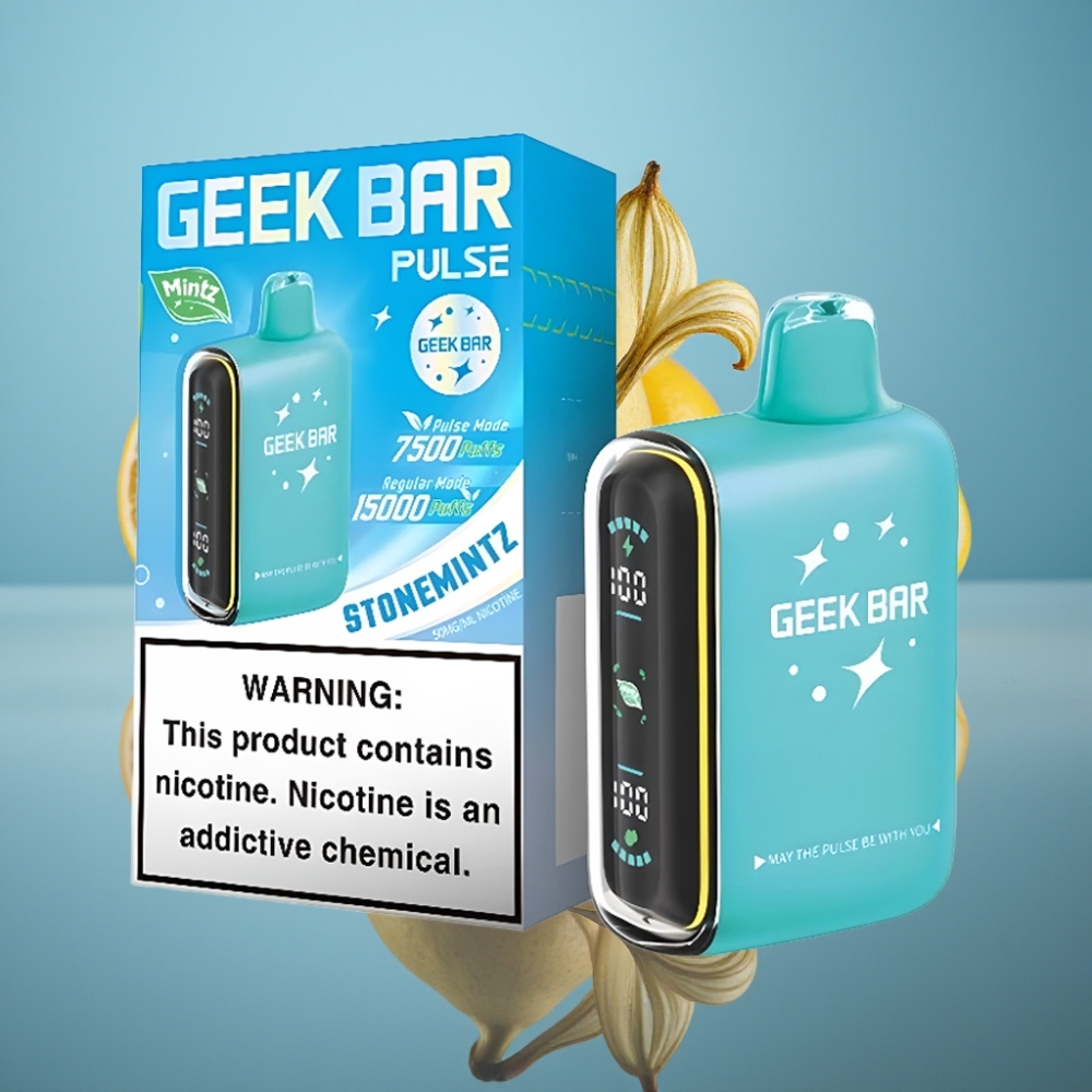 GEEK BAR Pulse 15000パフ ミント風味 16ML 5%ニコチン 650mAh