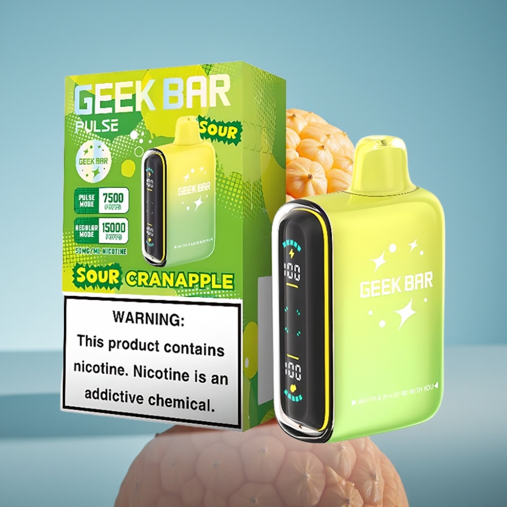 GEEK BAR Pulse 15000パフス 16ML 5% 650mAh サワーエディション