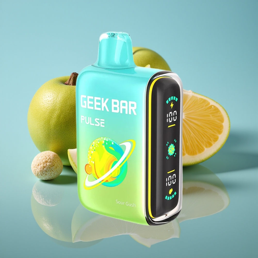 GEEK BAR Pulse 15000パフス 16ML 5% 650mAh サワーエディション