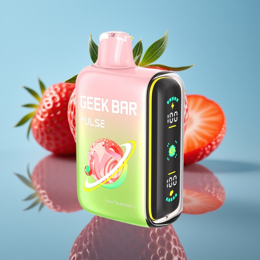 GEEK BAR Pulse 15000パフス 16ML 5% 650mAh サワーエディション