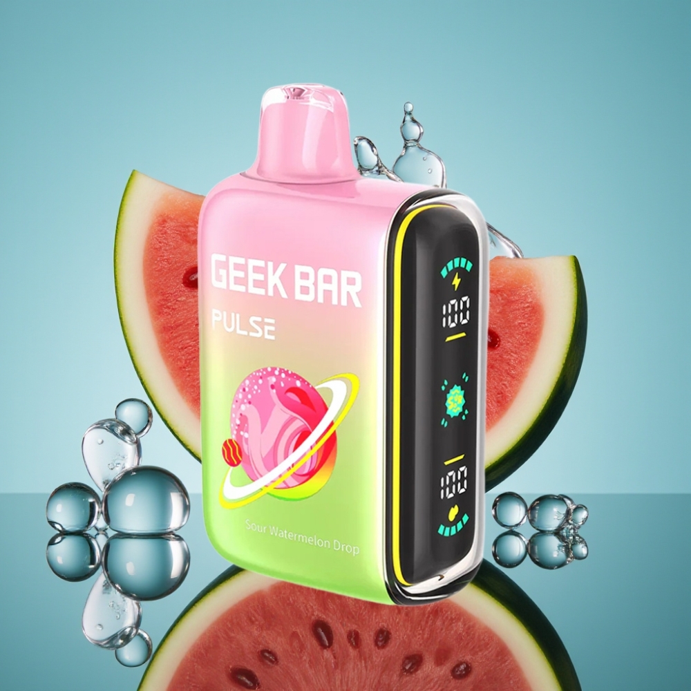 GEEK BAR Pulse 15000パフス 16ML 5% 650mAh サワーエディション