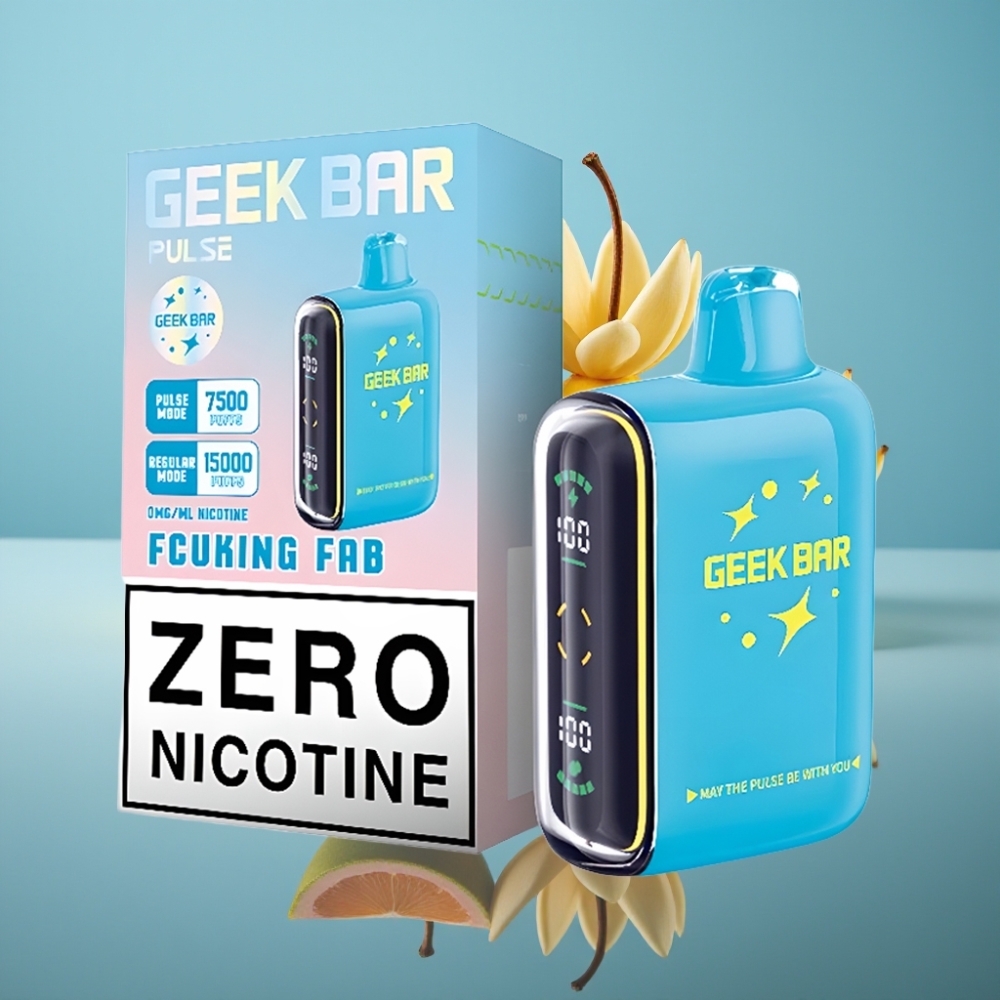 GEEK BAR Pulse 15000パフ 16ML 5% 650mAh ニコチンゼロ