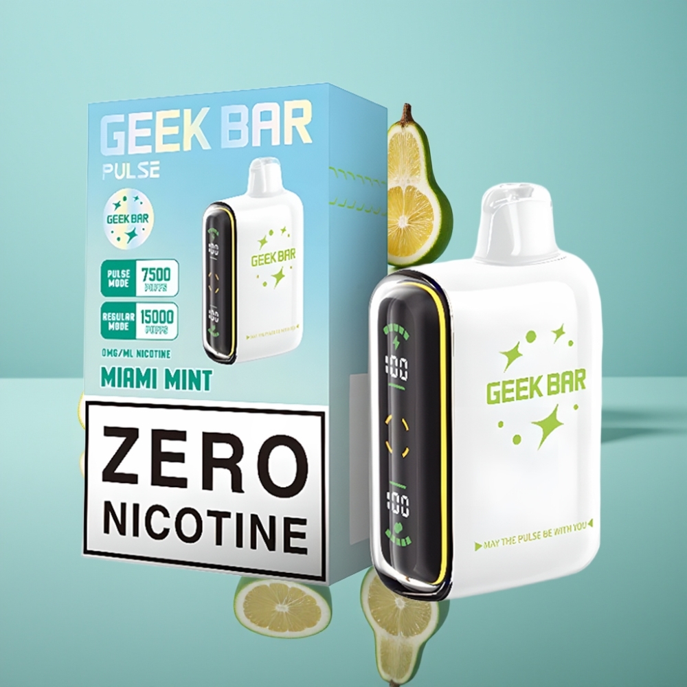 GEEK BAR Pulse 15000パフ 16ML 5% 650mAh ニコチンゼロ