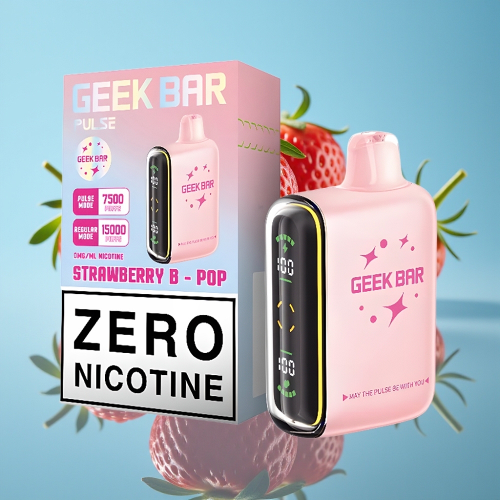 GEEK BAR Pulse 15000パフ 16ML 5% 650mAh ニコチンゼロ