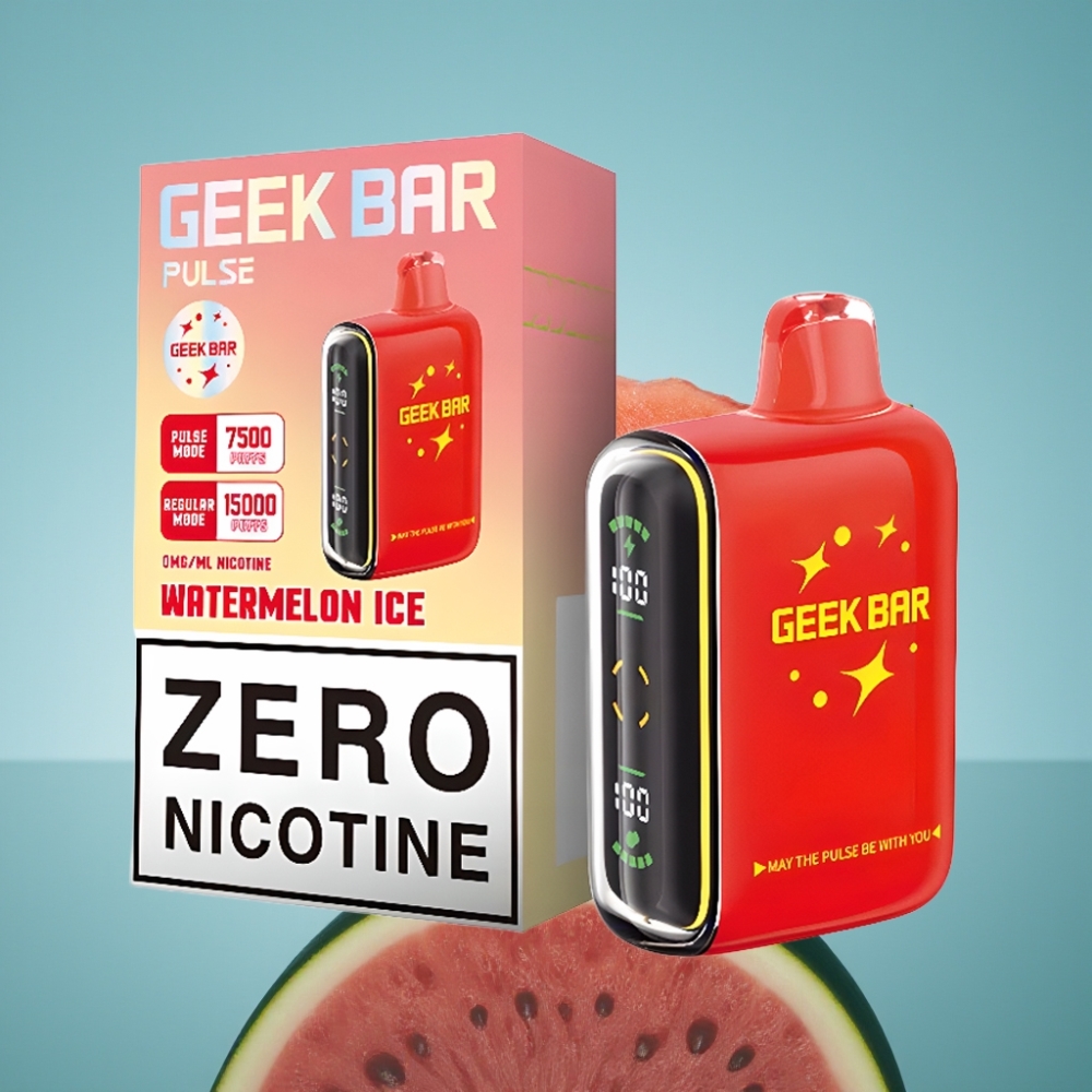 GEEK BAR Pulse 15000パフ 16ML 5% 650mAh ニコチンゼロ