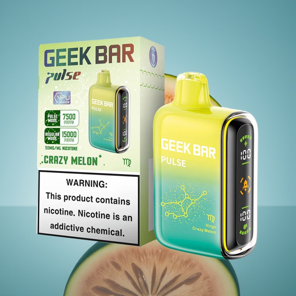 GEEK BAR Pulse 15000パフ 16ML 5% 650mAh ゾディアックエディション
