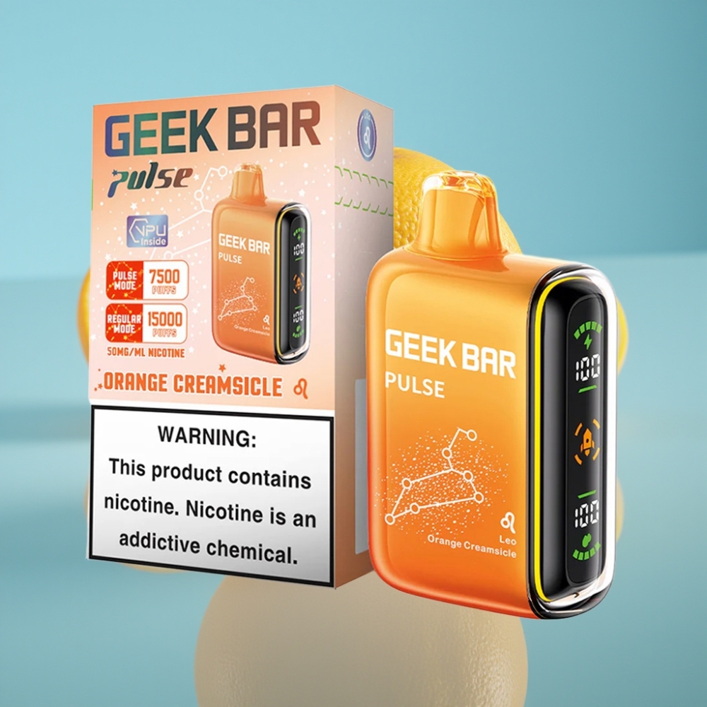 GEEK BAR Pulse 15000パフ 16ML 5% 650mAh ゾディアックエディション