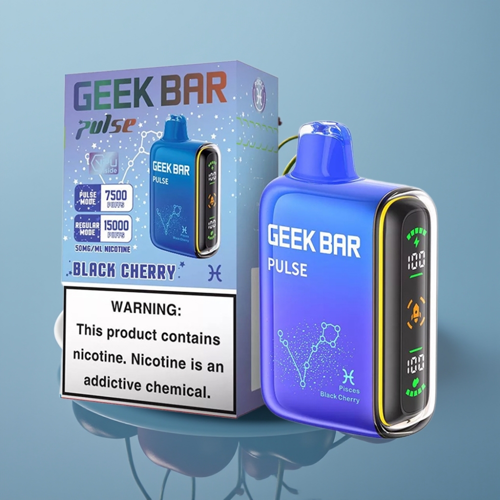 GEEK BAR Pulse 15000パフ 16ML 5% 650mAh ゾディアックエディション