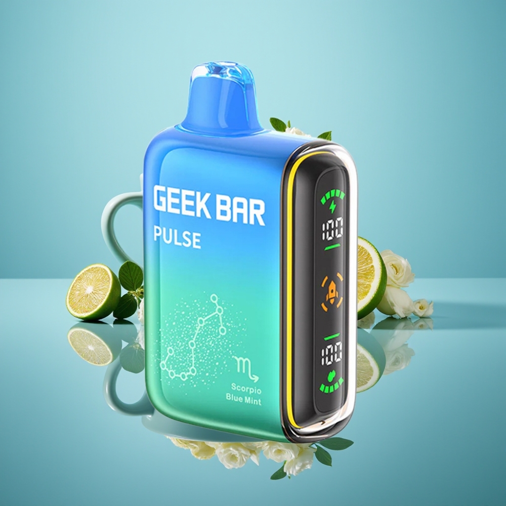 GEEK BAR Pulse 15000パフ 16ML 5% 650mAh ゾディアックエディション