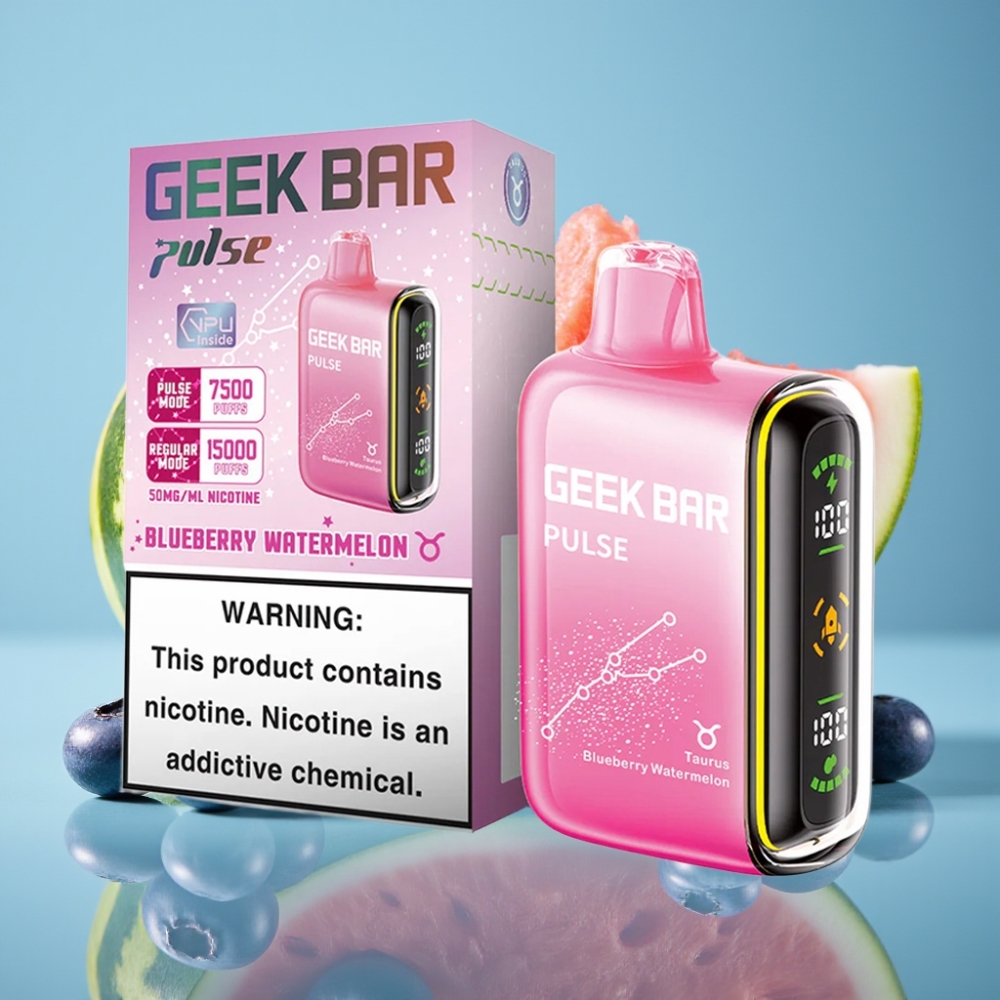 GEEK BAR Pulse 15000パフ 16ML 5% 650mAh ゾディアックエディション