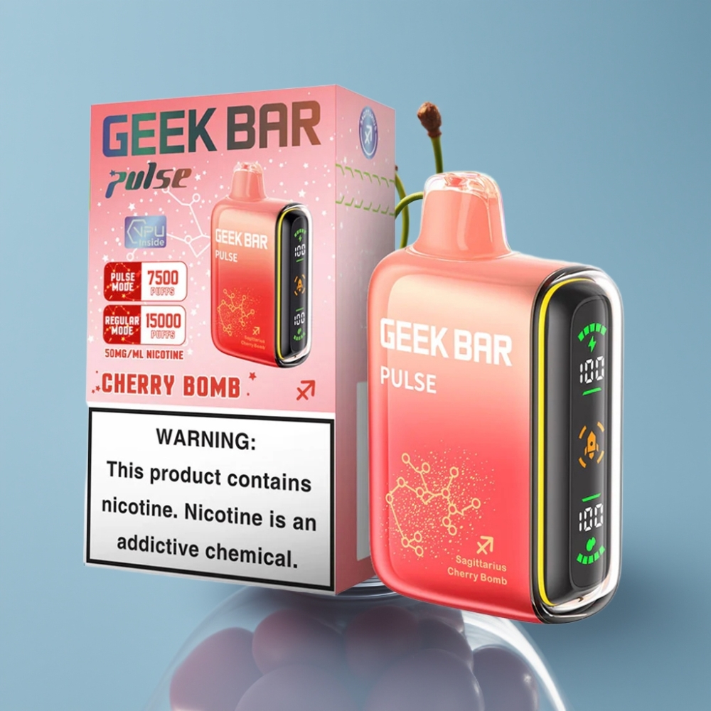 GEEK BAR Pulse 15000パフ 16ML 5% 650mAh ゾディアックエディション