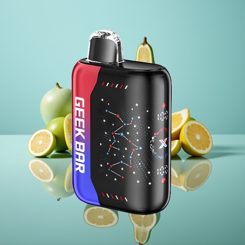 GEEK BAR Pulse X 25000パフ 18mL 0-5% ニコチン デュアルメッシュコイル パトリオットエディション