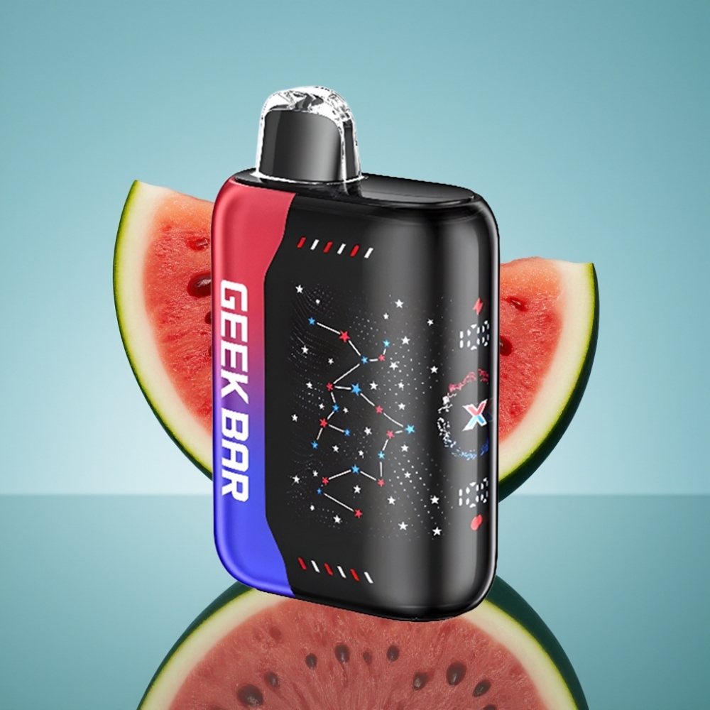 GEEK BAR Pulse X 25000パフ 18mL 0-5% ニコチン デュアルメッシュコイル パトリオットエディション