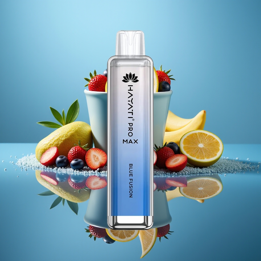 Hayati Pro Max 4000パフ 使い捨てベープ ブルーフュージョン 1400mAh 2mL