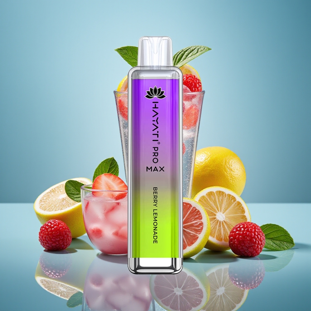Hayati Pro Max 4000パフス・ベリーレモネード・1400mAh・2ml/10ml