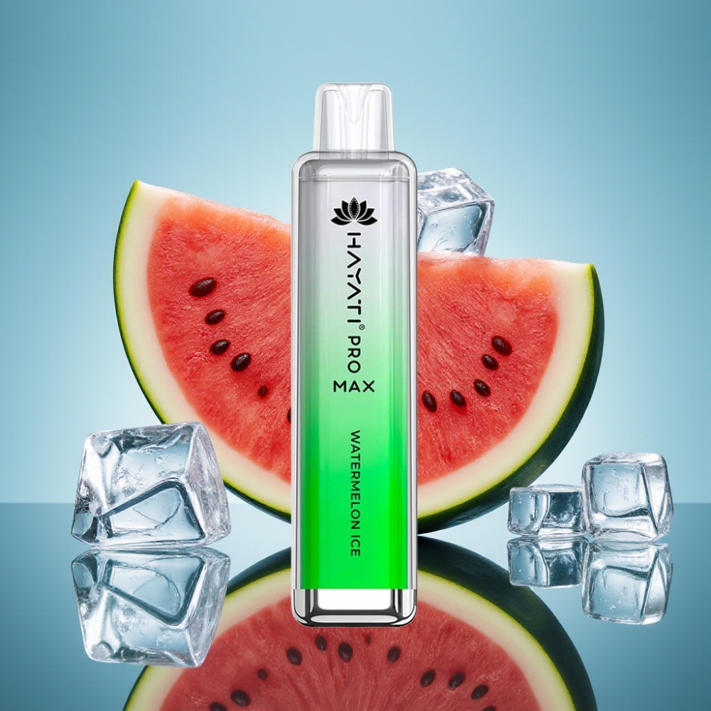 Hayati Pro Max 4000パフス・ウォーターメロンアイス・2%/5%・1400mAh