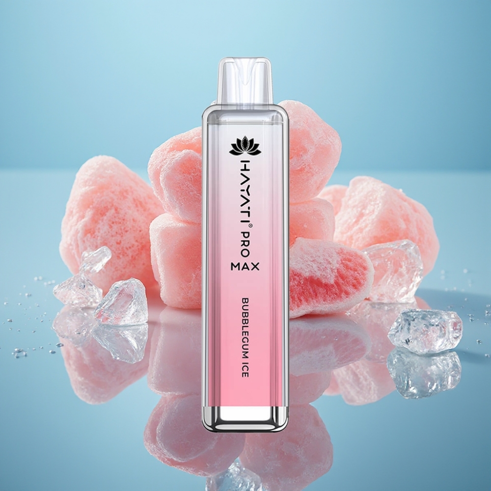 Hayati Pro Max 4000 パフス リチャージャブル バブルガムアイス 2ml/10ml 1400mAh