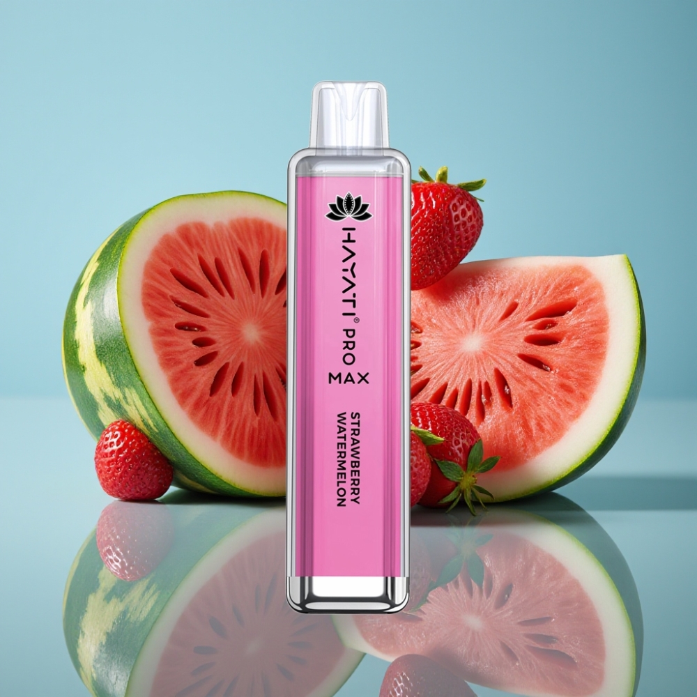 Hayati Pro Max 4000パフス ストロベリーワーターメロン 2ml/10ml 1400mAh