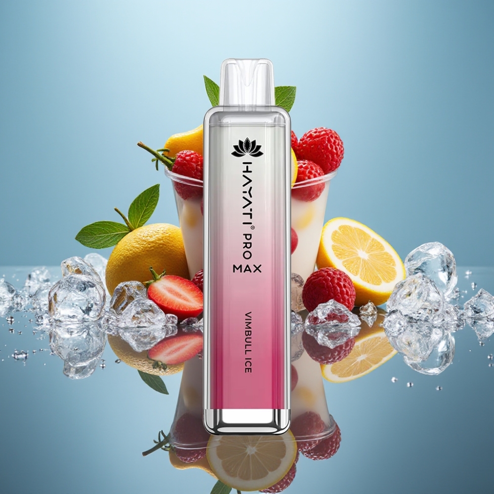 Hayati Pro Max 4000パフス（ヴィンブル・アイス、2ml/10ml、1400mAh）