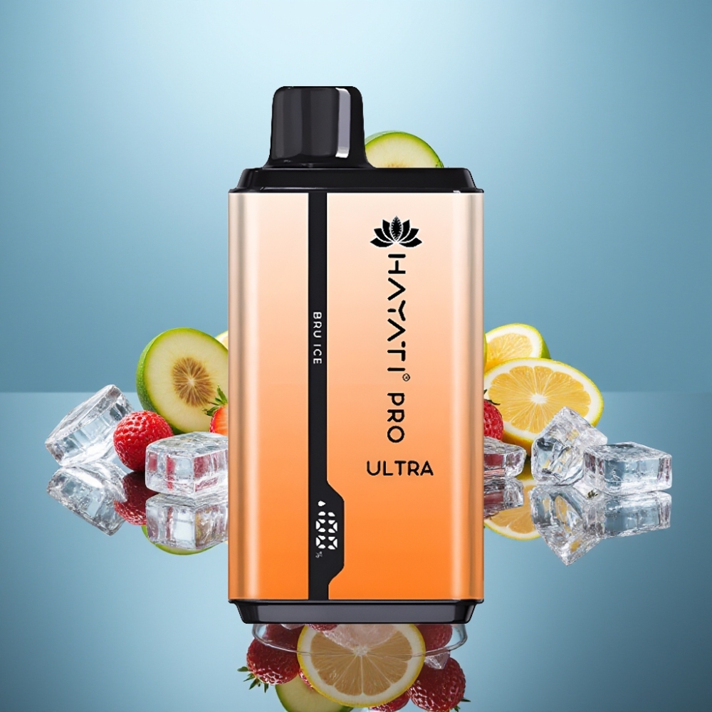 Hayati Pro Ultra 15000パフス・ブルアイス・850mAh・24ml・2%