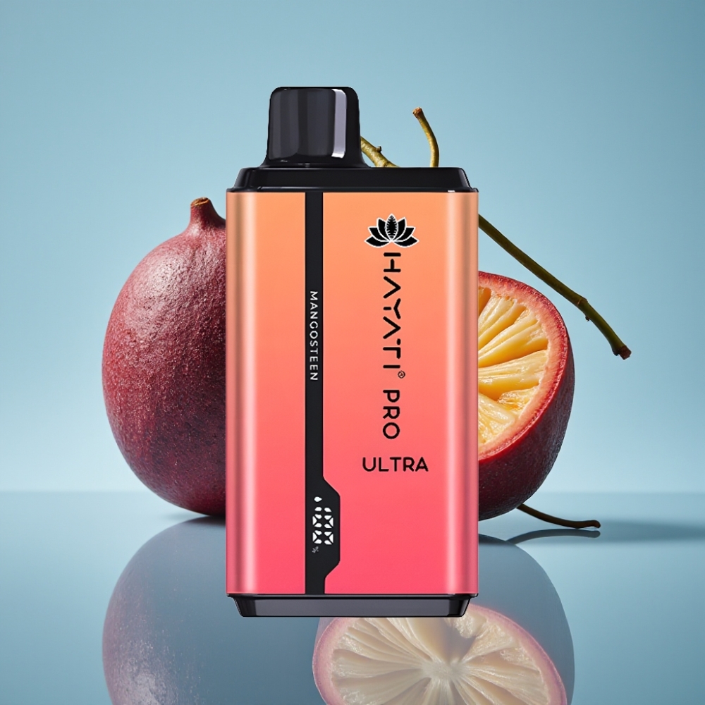 Hayati Pro Ultra 15000パフス マンゴスチン味 850mAh 2×12ml 2%