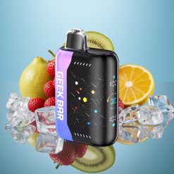 GEEK BAR Pulse X 42Kパフス メテオエディション ストロベリーキウイアイス 820mAh デュアルメッシュコイル