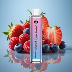 Hayati Pro Max 4000パフ ストロベリーラズベリーブルーベリー 1400mAh 2ml