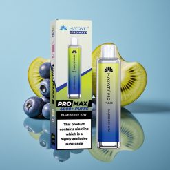Hayati Pro Max 4000パフ ブルーベリーキウイ 1400mAh 2ml