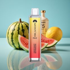 Hayati Pro Max 4000パフ リチャージ可能 1400mAh スイカレモンバースト