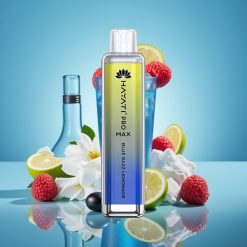 Hayati Pro Max 4000パフ リチャージ可能 ブルーレモネード 1400mAh 2ml/10ml