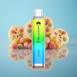Hayati Pro Max 4000パフ 使い捨てベイプ スキットルズ 2%/5% 1400mAh