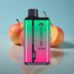 Hayati Pro Ultra 15000パフ サワーアップルジューシーピーチ 850mAh 2×12ml 2%