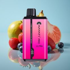 Hayati Pro Ultra 15000パフ ストロベリーグアバドラゴンベリー 850mAh 2×12ml 2%