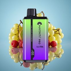 Hayati Pro Ultra 15000パフス キウイグレープラズベリー 850mAh 2×12ml 2% 49フレーバー