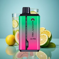 Hayati Pro Ultra 15000パフス 炭酸レモンライム＋スイカ＋フレッシュミント 850mAh 24ml