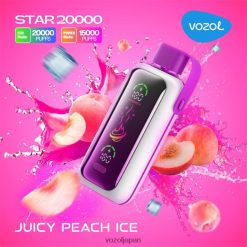 VOZOL Vape Amazon - ジューシーなピーチアイス VOZOL STAR 20000 4NR82V10