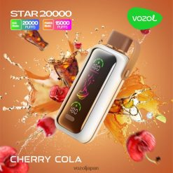 VOZOL Vape Store - チェリーコーラ VOZOL STAR 20000 4NR82V6