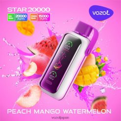 VOZOL Vape Store - ピーチ・マンゴー・スイカ VOZOL STAR 20000 4NR82V16